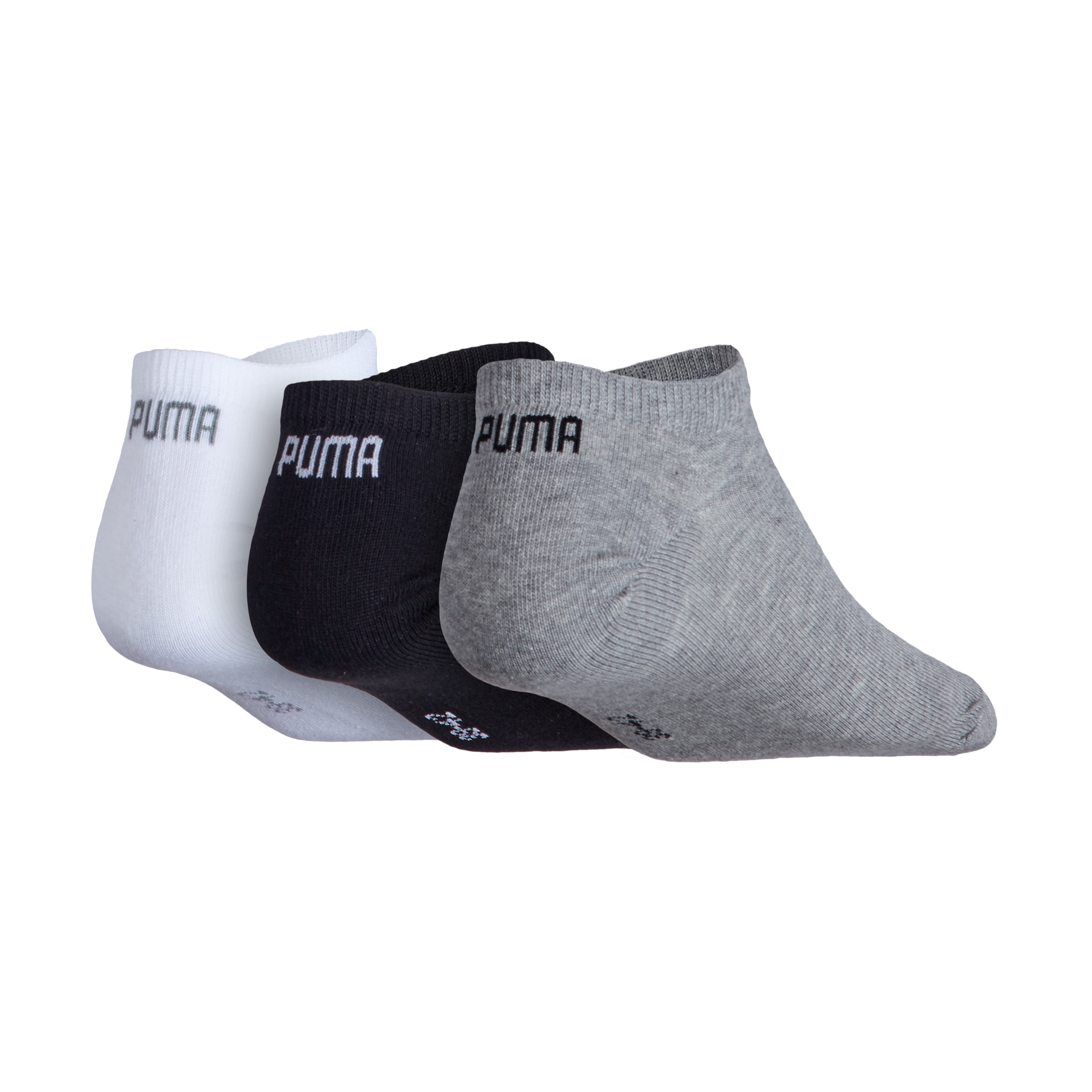 Pack de 3 pares de meias Sneaker Plain Puma Multicolor-2