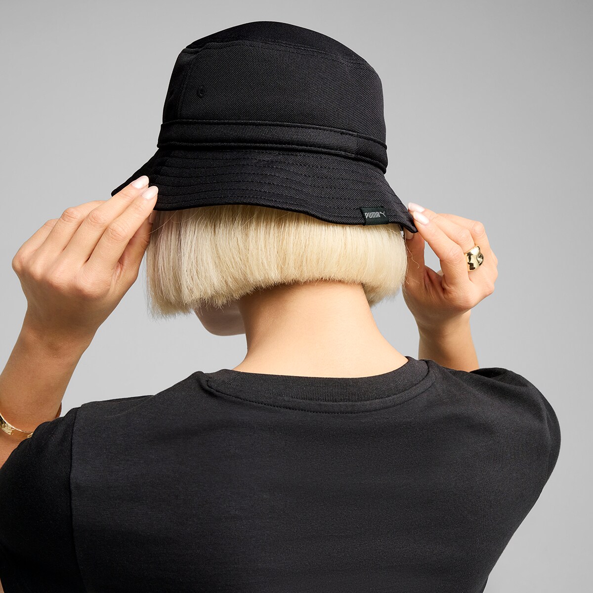 Gorro Unissexo Essential Premium Bucket Preto-4