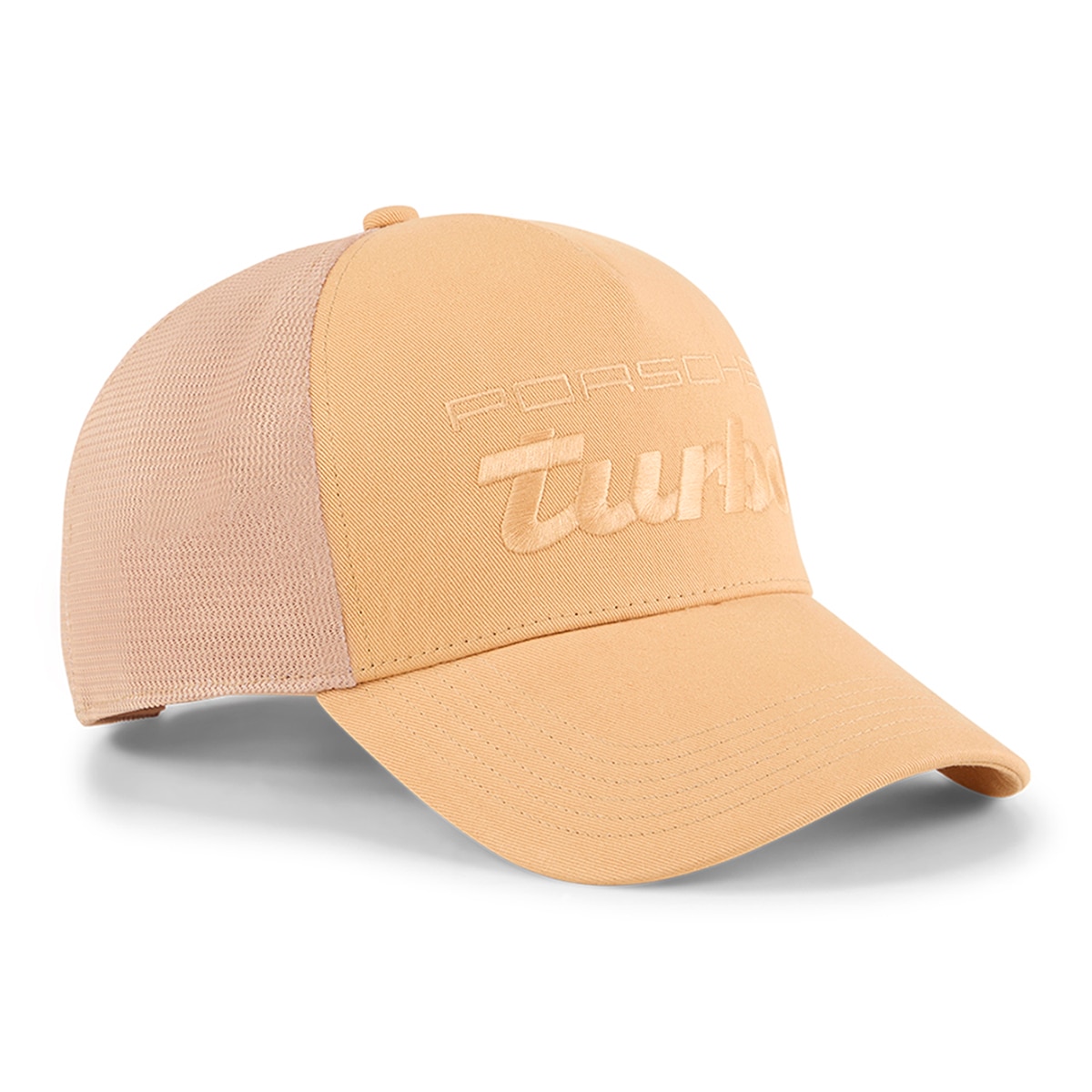 Boné Unissexo Porsche Trucker Castanho-1