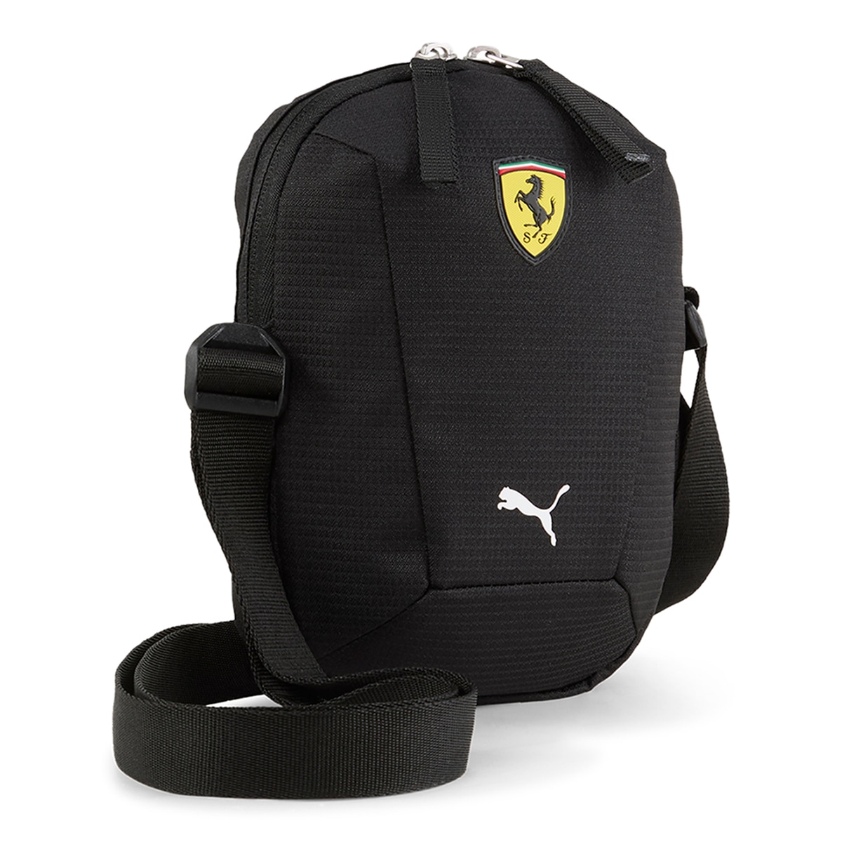 Mala a Tiracolo Ferrari Race Preto-1