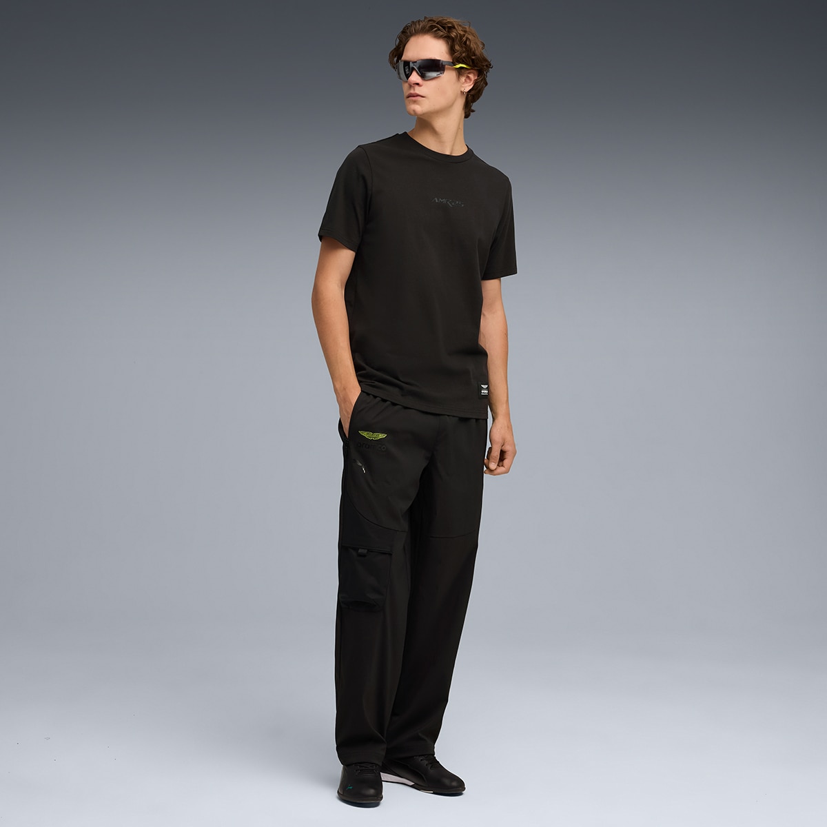 Calças AMF1 Lifestyle Tech de Homem Preto-5