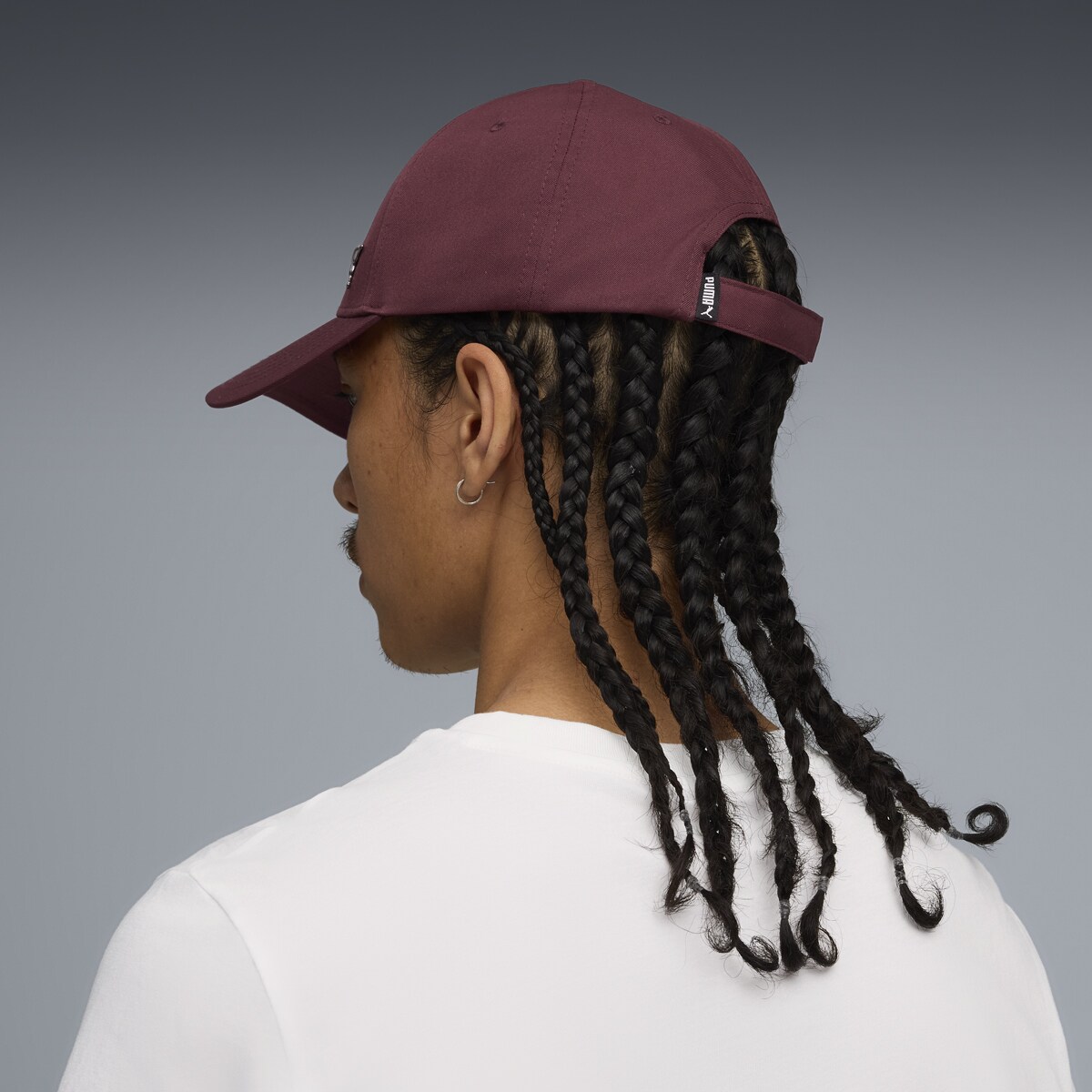 Boné Casual Unissexo ESS METAL CAT BB Vermelho-5