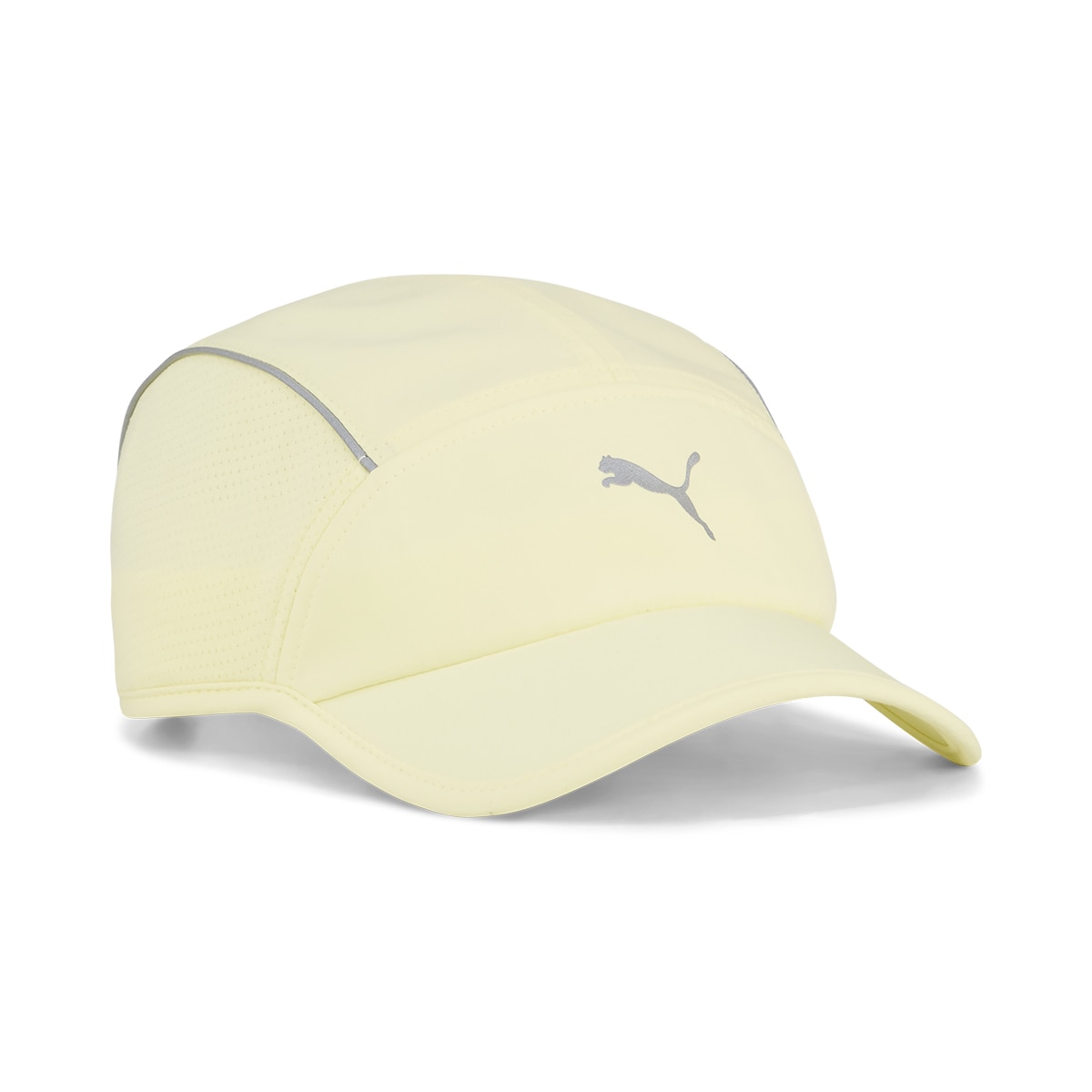 Boné Runner Short Visor 5 Panel Unissexo Amarelo-1