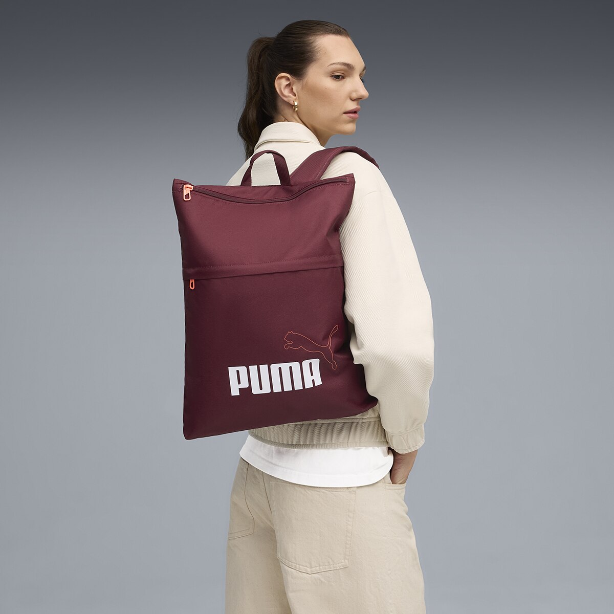 Mochila Phase Elemental Unissexo Vermelho-5