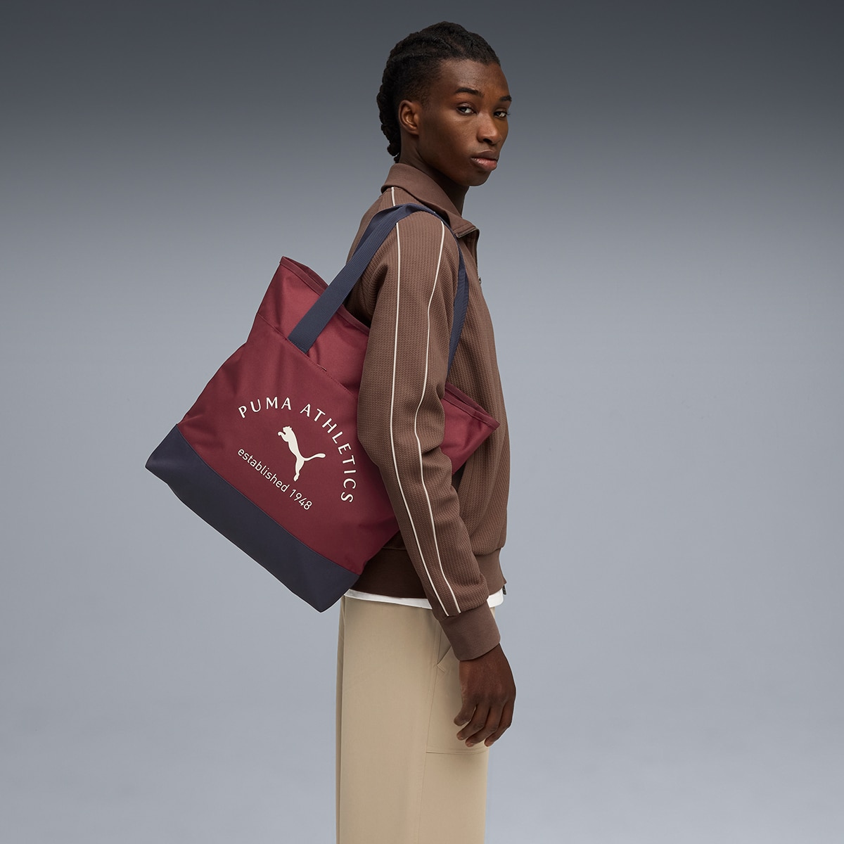 Mala Tipo Tote Phase Class Unissexo Vermelho-3