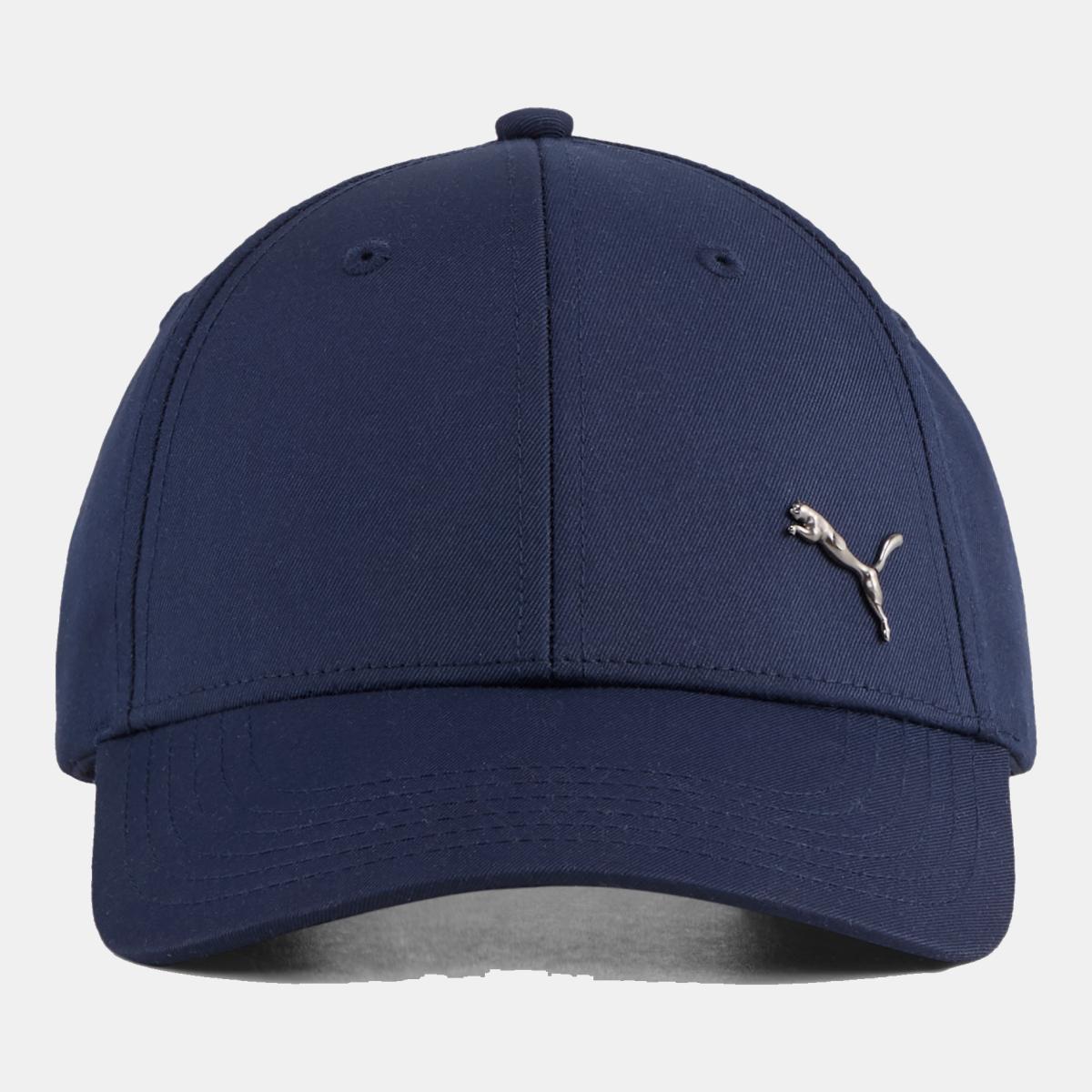Chapéu Casual de homem ESS METAL PUMA CAT BB Jr Puma Azul-3