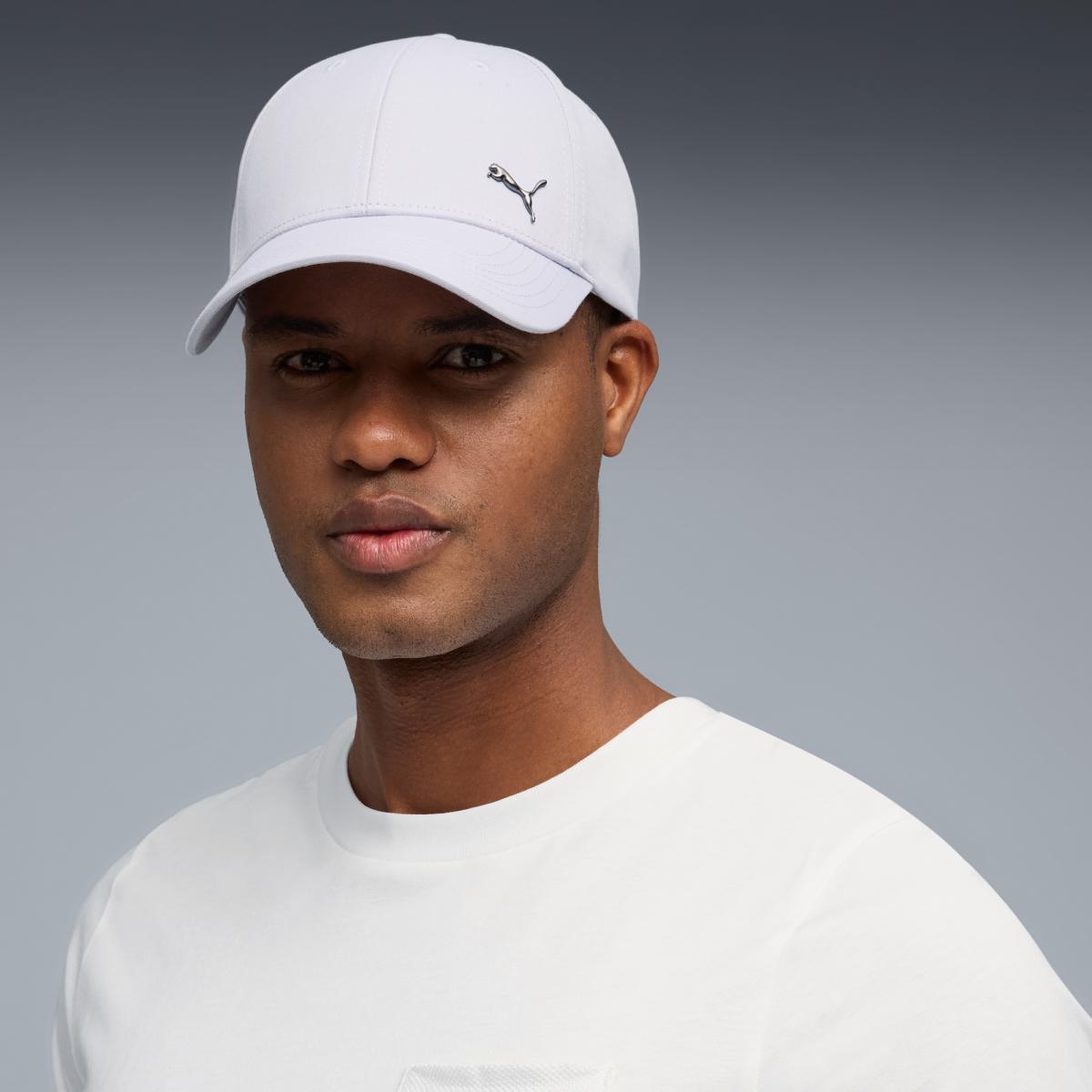 Gorras de Casual de Hombre ESS METAL PUMA CAT BB Puma - Gris Gris-3
