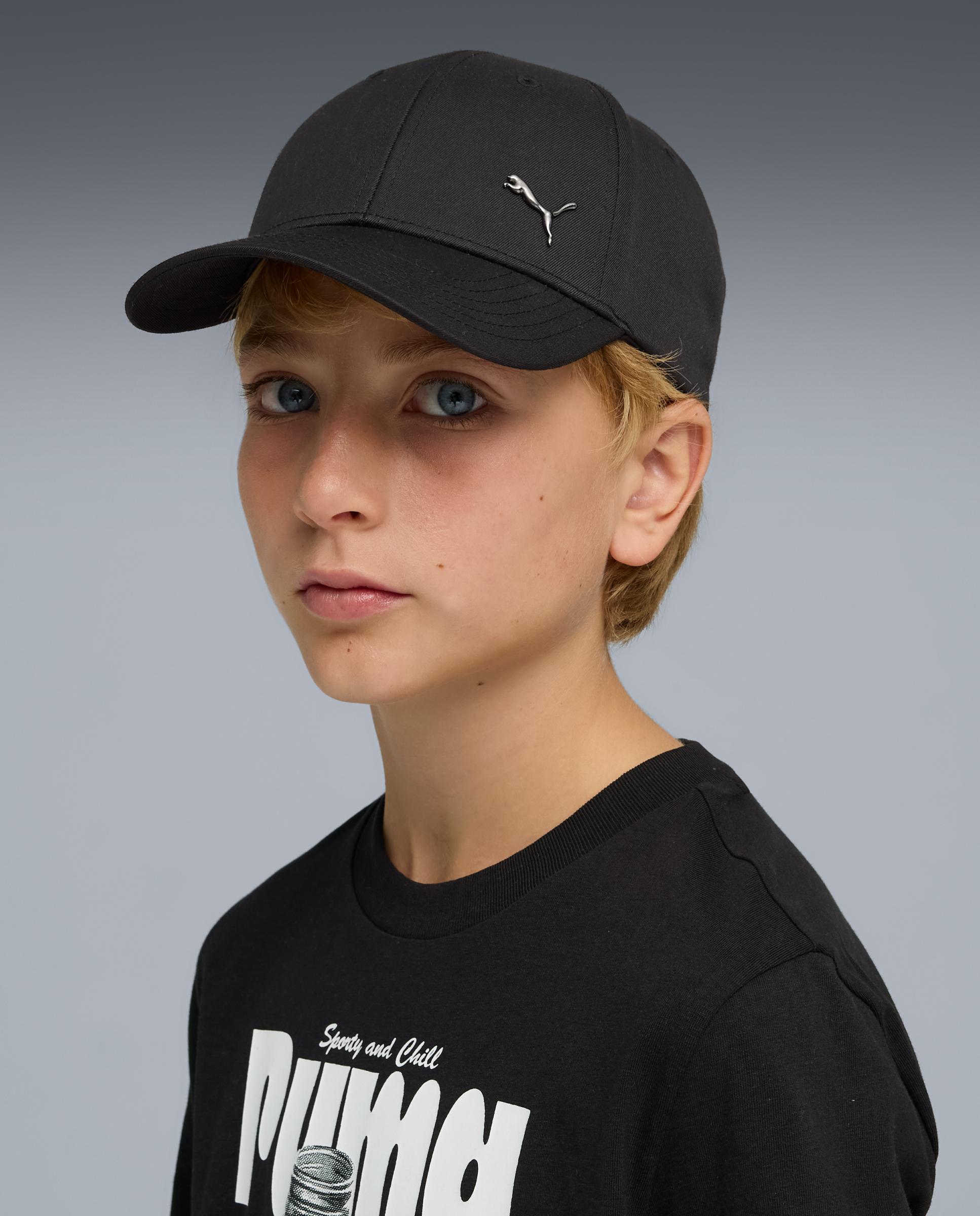 Gorras de Casual de Infantil ESS METAL PUMA CAT BB Cap Jr Puma - Negro Negro-4