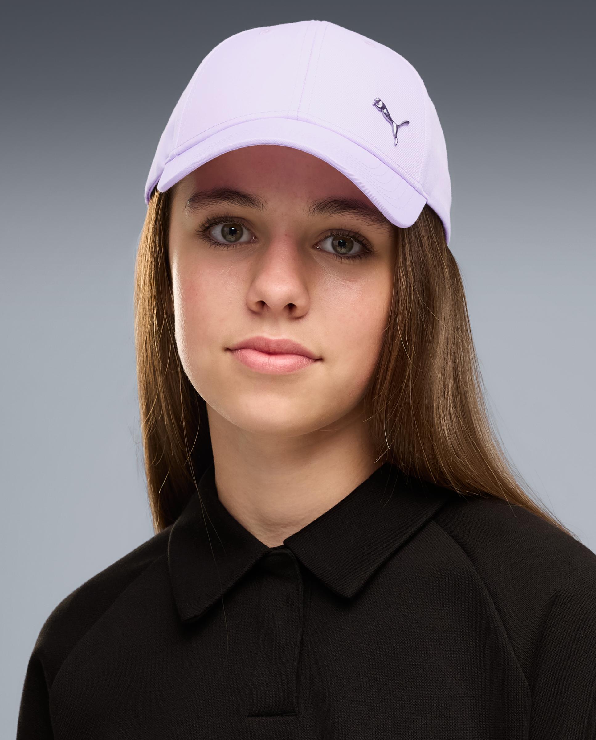 Gorras de Casual de Infantil ESS METAL PUMA CAT BB Cap Jr Puma - Morado Morado-4