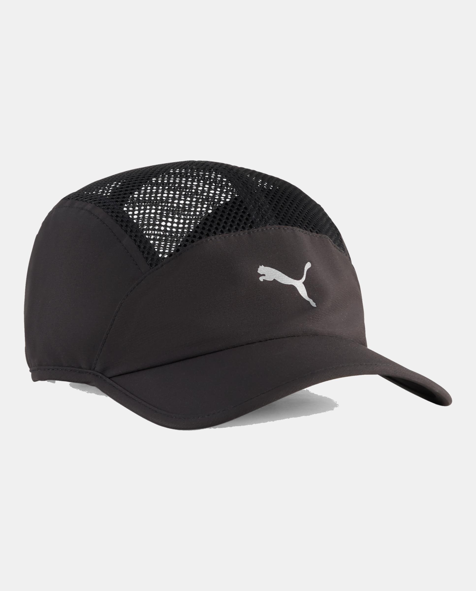 Gorras de Running de Adulto SHORT VISOR MESH 5 Panel Cap Puma - Negro Negro-1