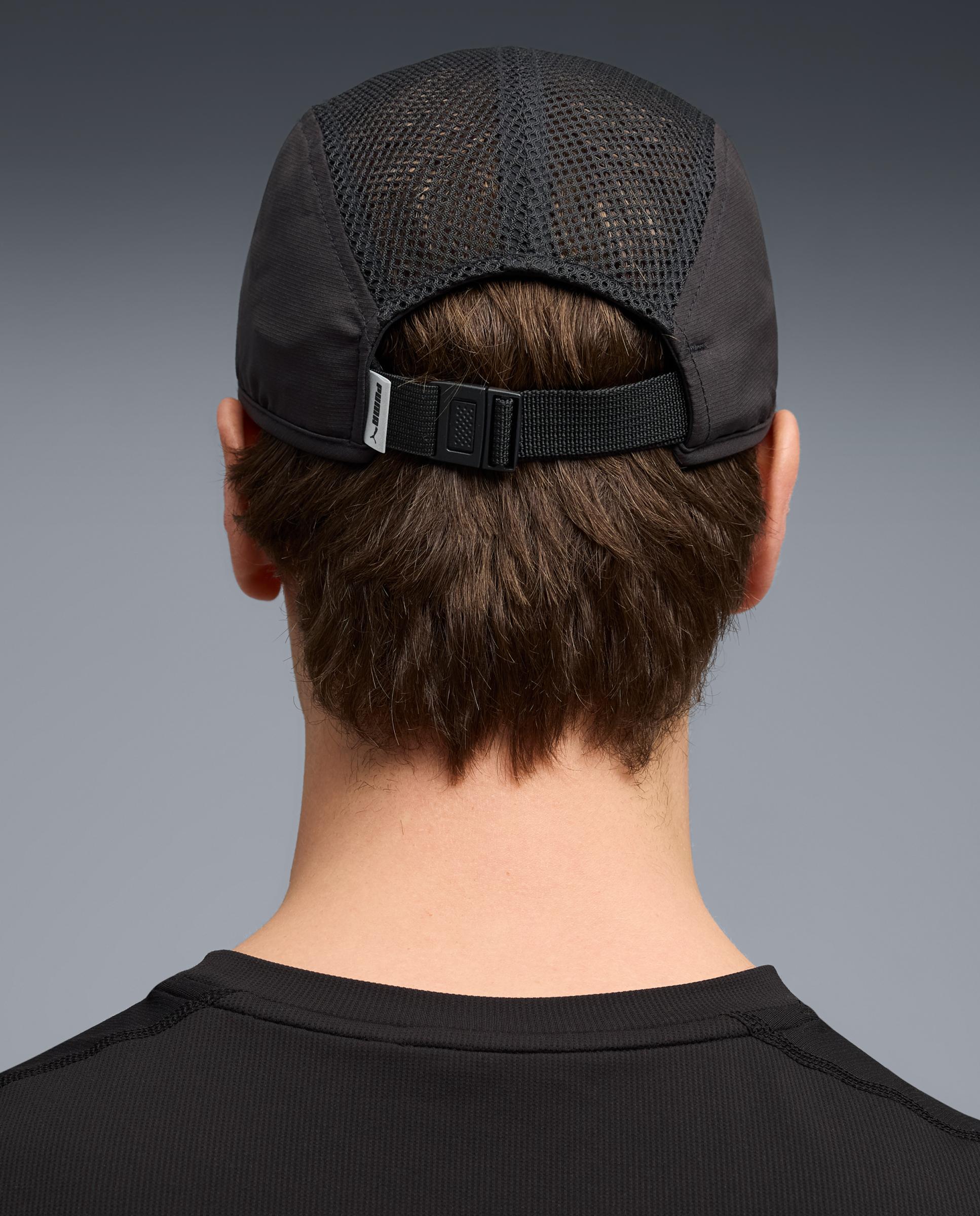 Gorras de Running de Adulto SHORT VISOR MESH 5 Panel Cap Puma - Negro Negro-4
