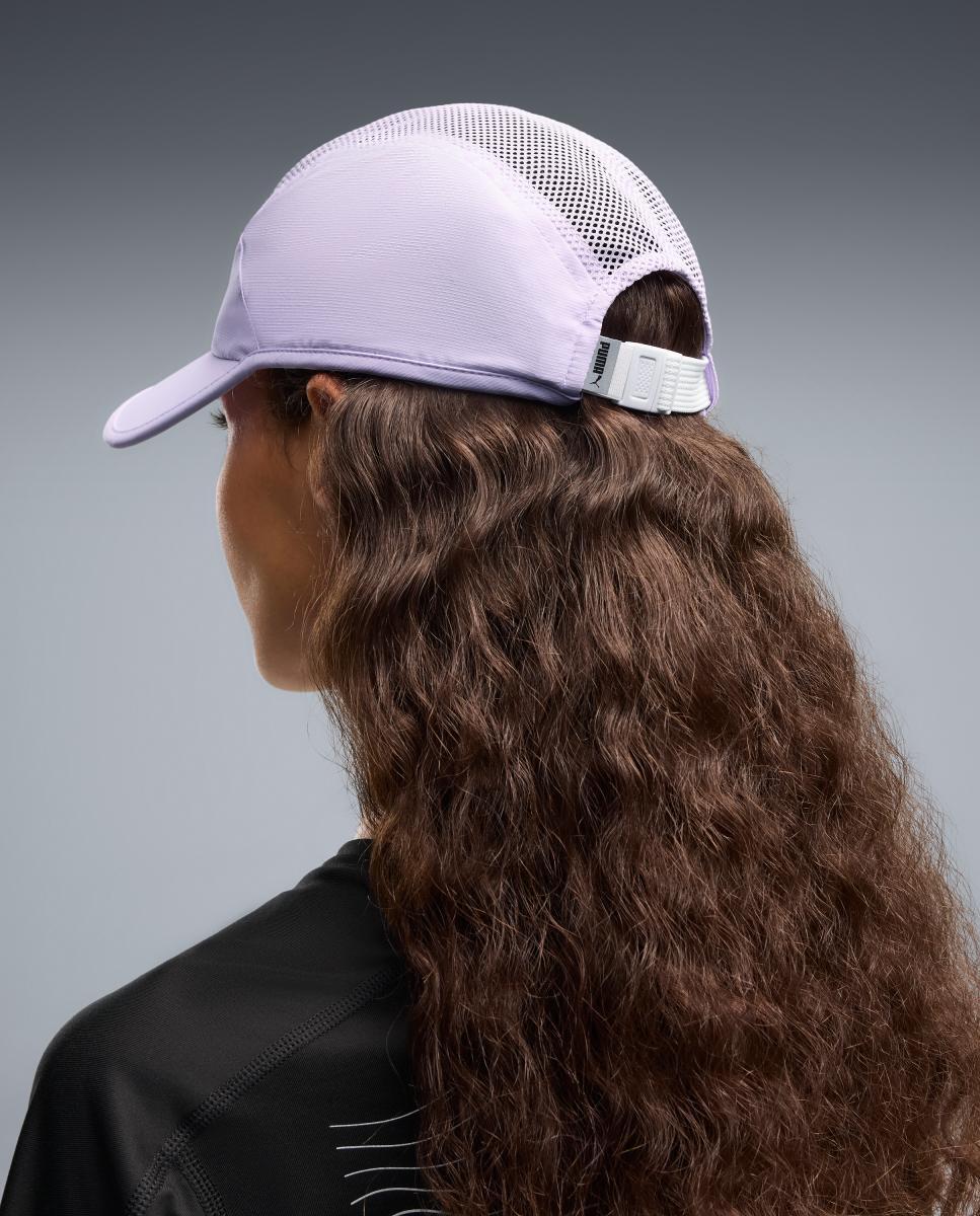 Gorras de Running de Adulto SHORT VISOR MESH 5 Panel Cap Puma - Morado Morado-4