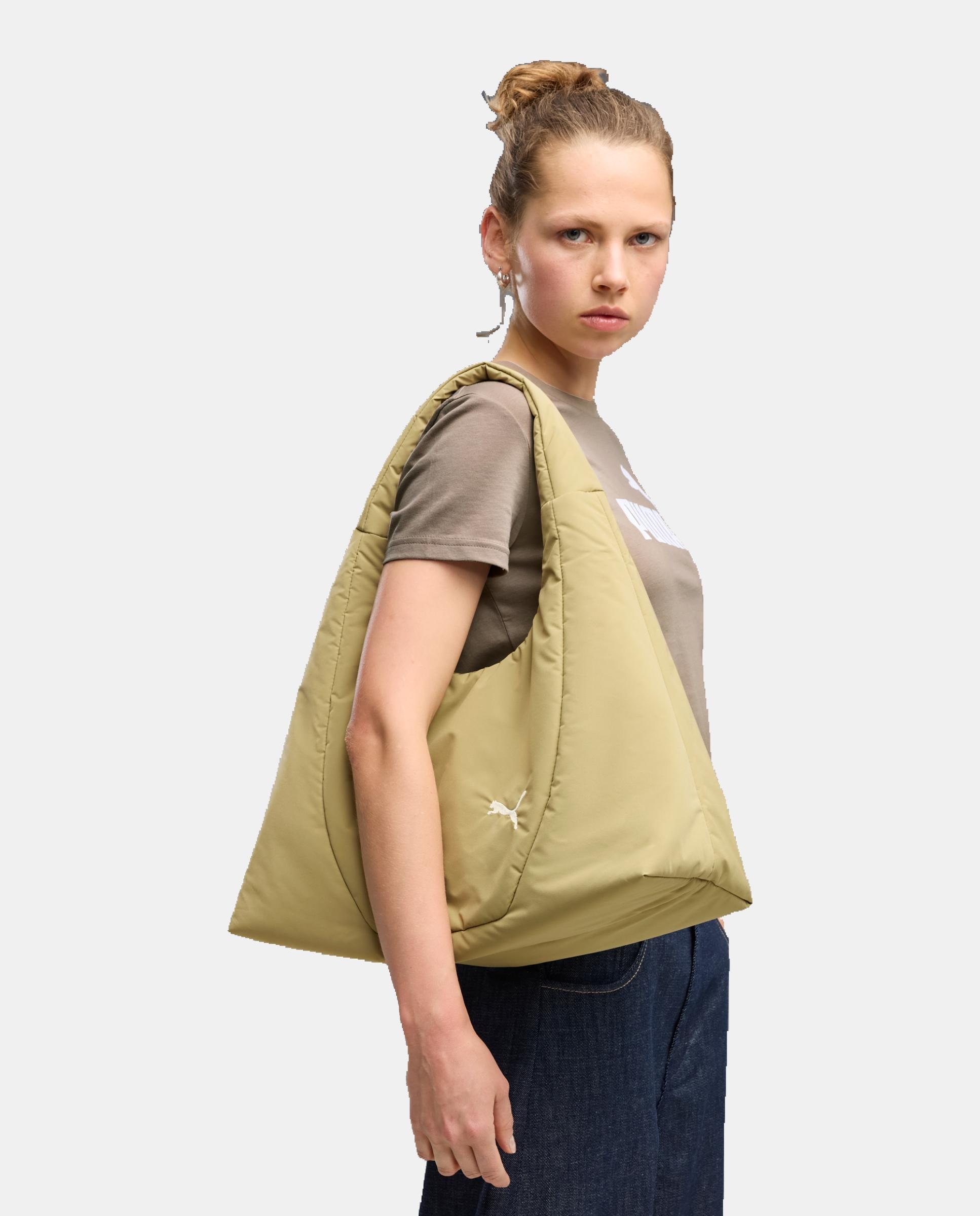 Bolsas Organizadoras Casual de mulher HER Large Prism Bag Puma Amarelo-4