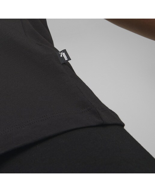 Camiseta de mujer Essential Logo Puma - Negro Negro-3