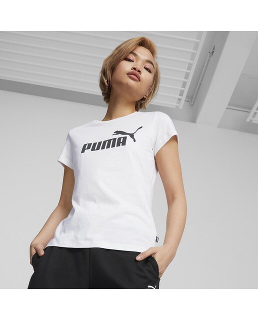 T-shirt Essential Logo Branco-1