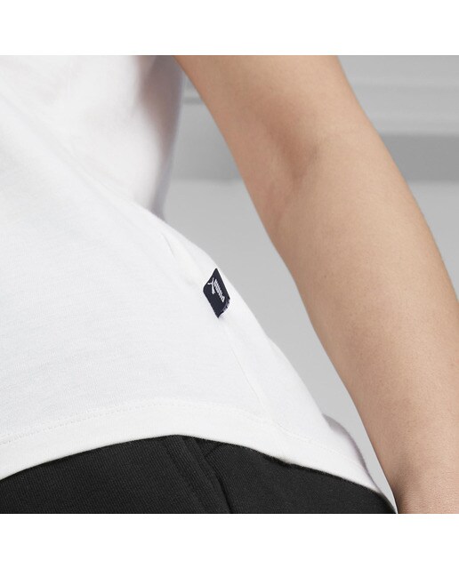 T-shirt Essential Logo Branco-3