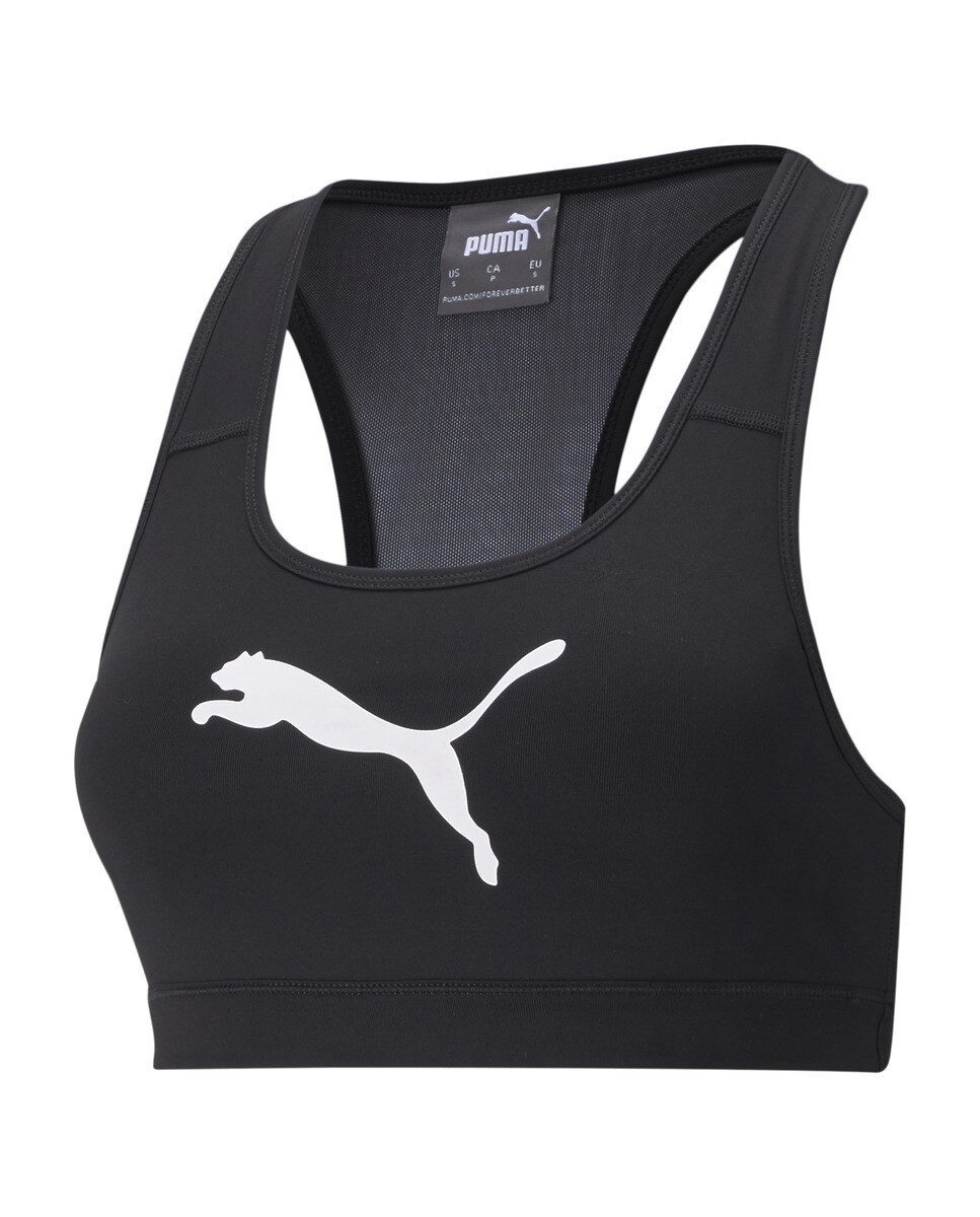 Top de mulher Mid Impact 4Keeps Bra Puma Preto-2