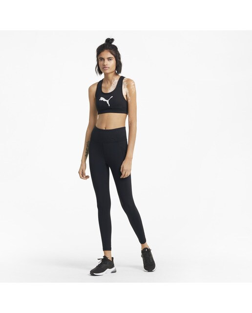 Top de mulher Mid Impact 4Keeps Bra Puma Preto-5