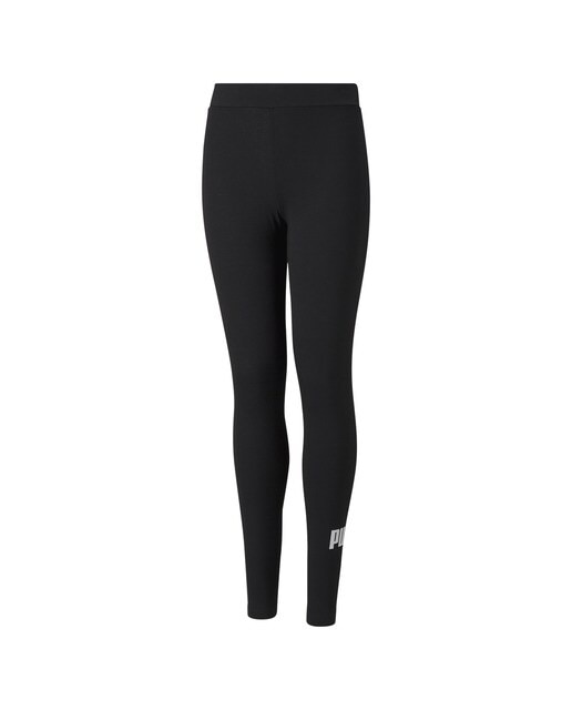 Leggings de menina ESS Logo Preto-1