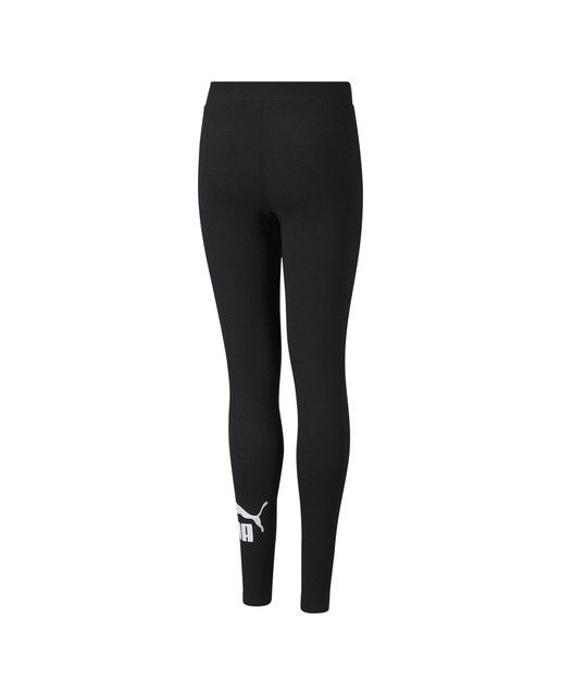 Leggings de menina ESS Logo Preto-2