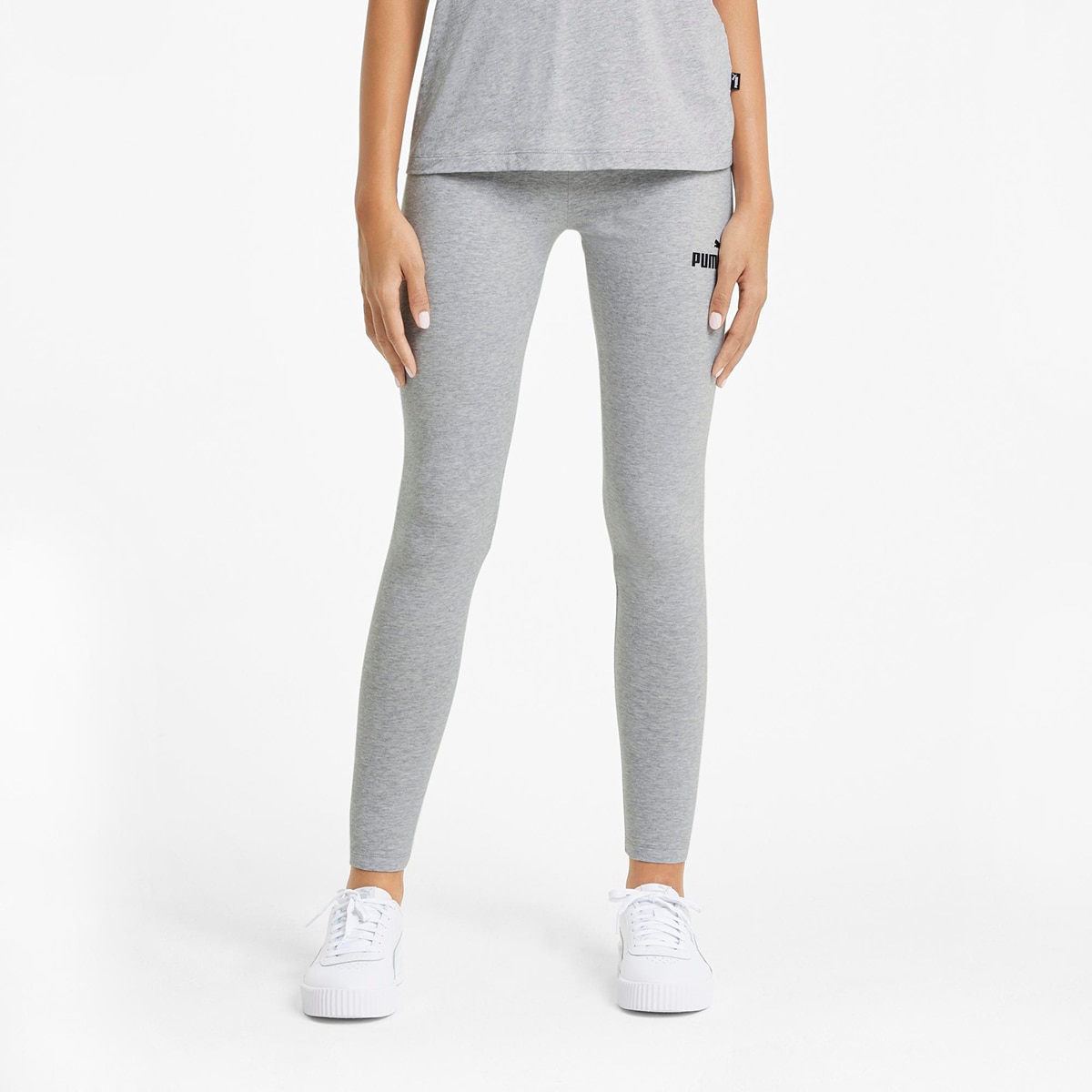 Malha de mulher Essential Puma Cinzento-1