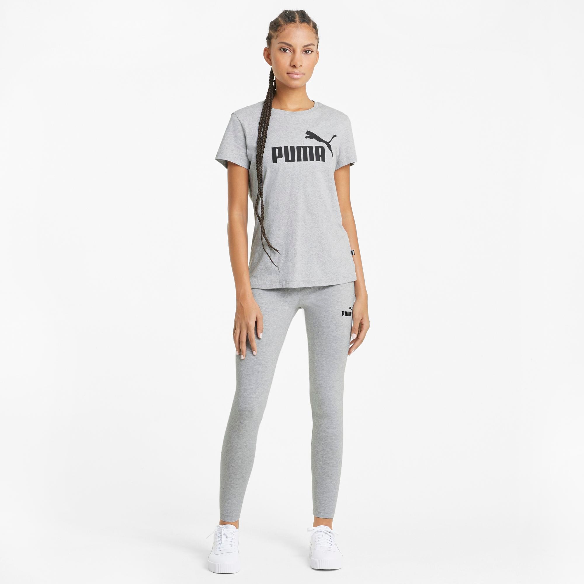 Malha de mulher Essential Puma Cinzento-6