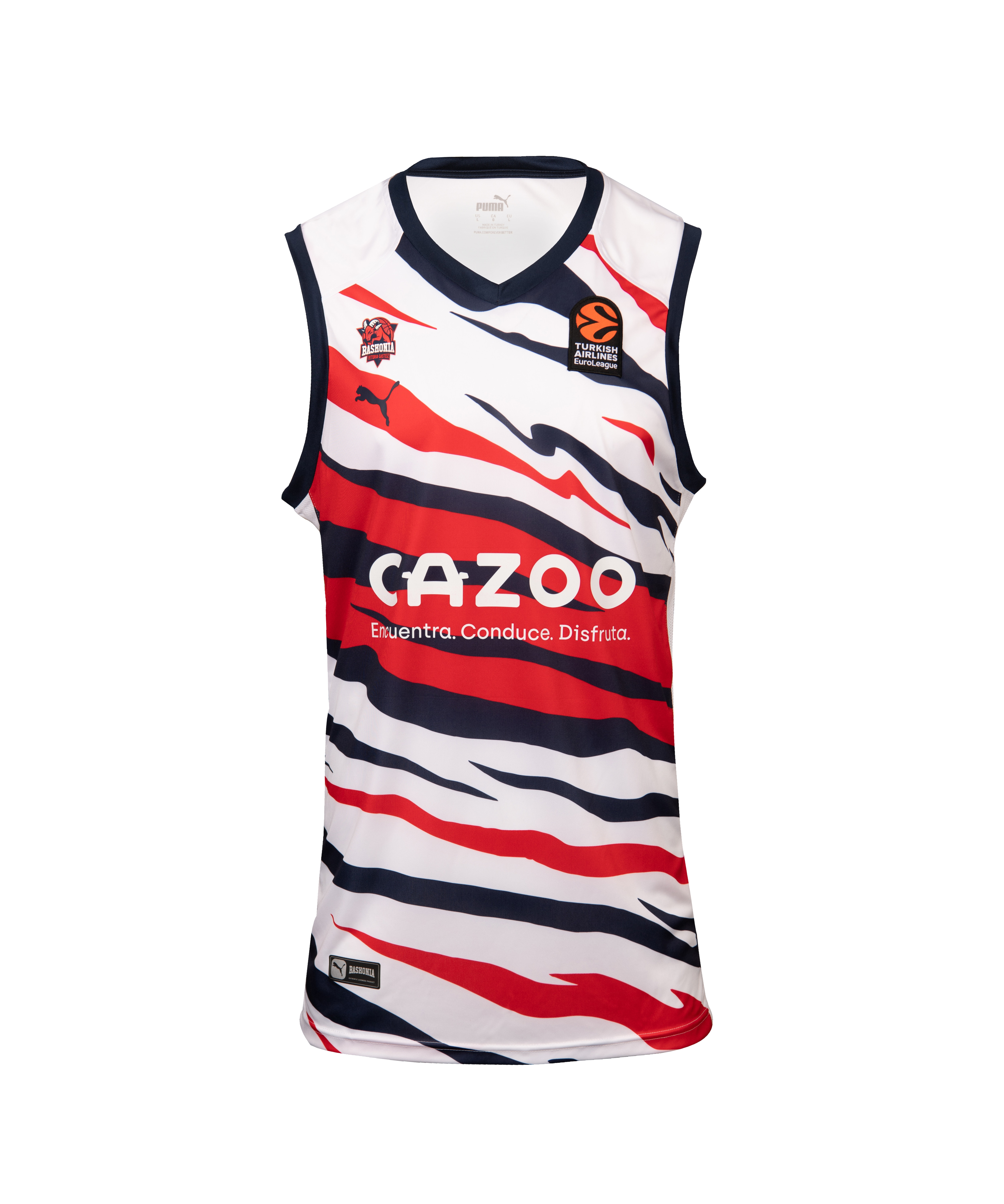T-shirt de Criança 2.º Equipamento Baskonia 2022-2033 Branco-1