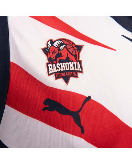 T-shirt de Criança 2.º Equipamento Baskonia 2022-2033 Branco-5
