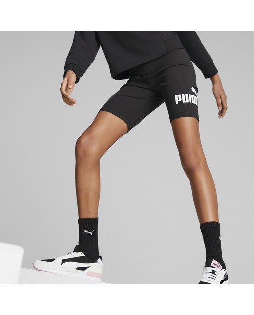 Leggings de Menina ESS+ Logo Preto-1
