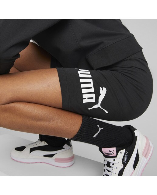 Leggings de Menina ESS+ Logo Preto-3
