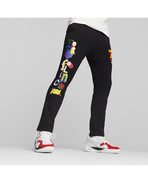 Calças de Homem Trash Talk Sweat Pant Preto-1
