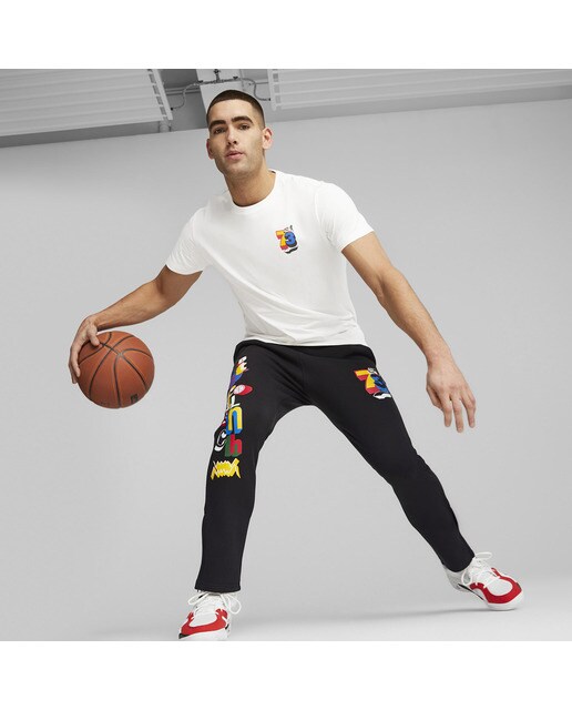 Calças de Homem Trash Talk Sweat Pant Preto-5