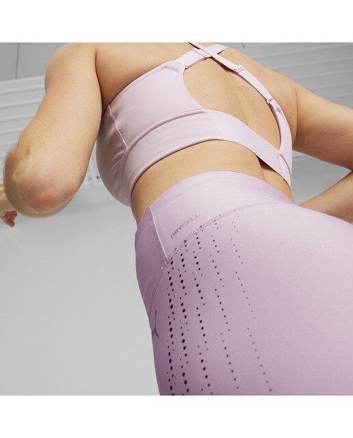 Leggings de Mulher Run Ultraform Aop Tight Rosa-4