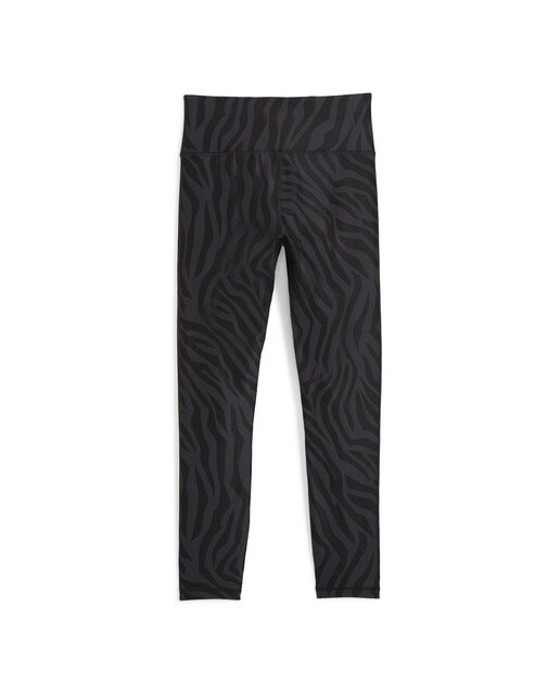 Leggings de Mulher Train Fav Hw 7/8 Tight Aop Cinzento-escuro-2