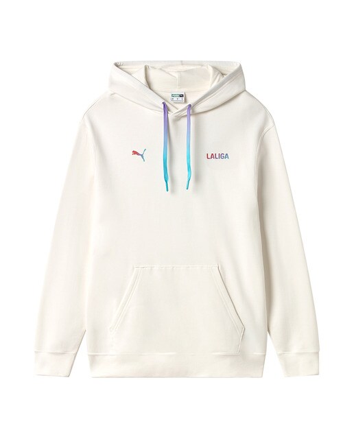 Sweatshirt de Homem La Liga Graphic Hoodie Branco-1