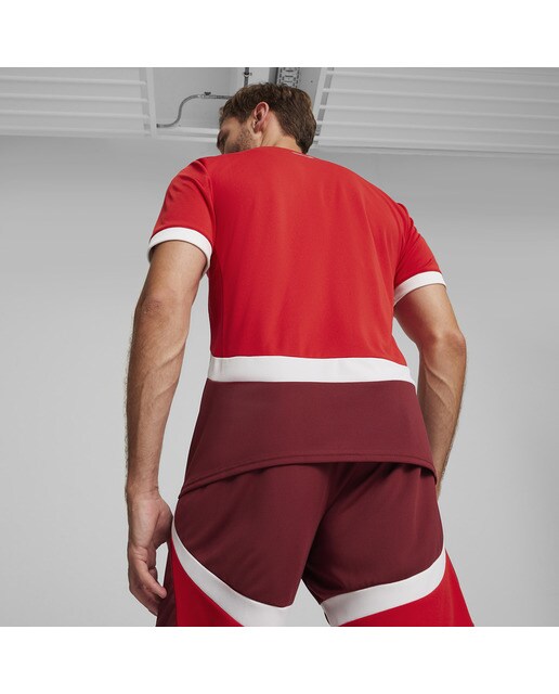 T-shirt de Homem 1.º Equipamento Suíça SFV 2024 Réplica Vermelho-2