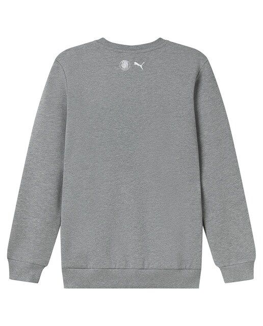 Sweatshirt de Criança SOM-HI Crew Jr Girona FC Cinzento-2