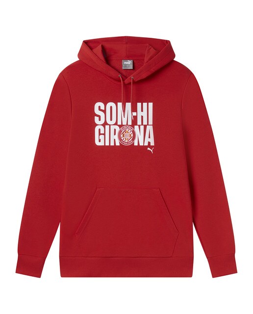 Sweatshirt Unissexo SOM-HI Hoodie Girona FC Vermelho-1