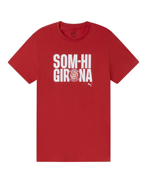 T-shirt Unissexo SOM-HI Tee Girona FC Vermelho-1