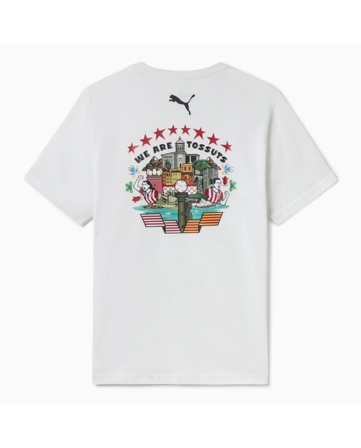 T-shirt Unissexo "We're Tossuts" Girona FC Branco-2