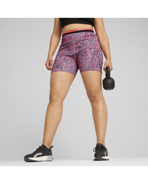 Leggings de Mulher Hypernatural HW 5" Short Tight Roxo-1