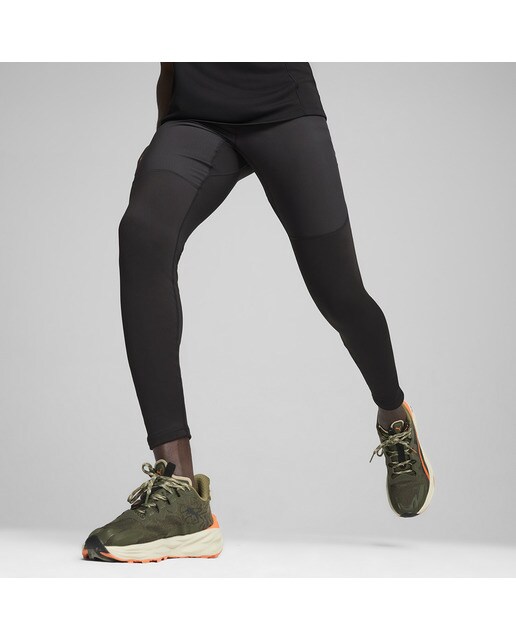 Leggings de Homem Seasons Microfleece Tight Preto-1