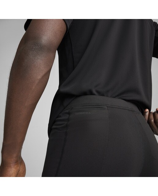 Leggings de Homem Seasons Microfleece Tight Preto-4