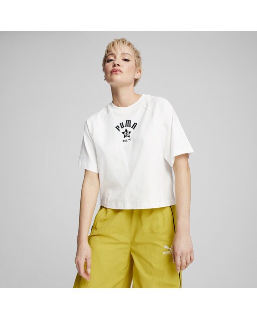 T-shirt de Mulher Classics Play.Paris. Relaxed Tee Branco-1
