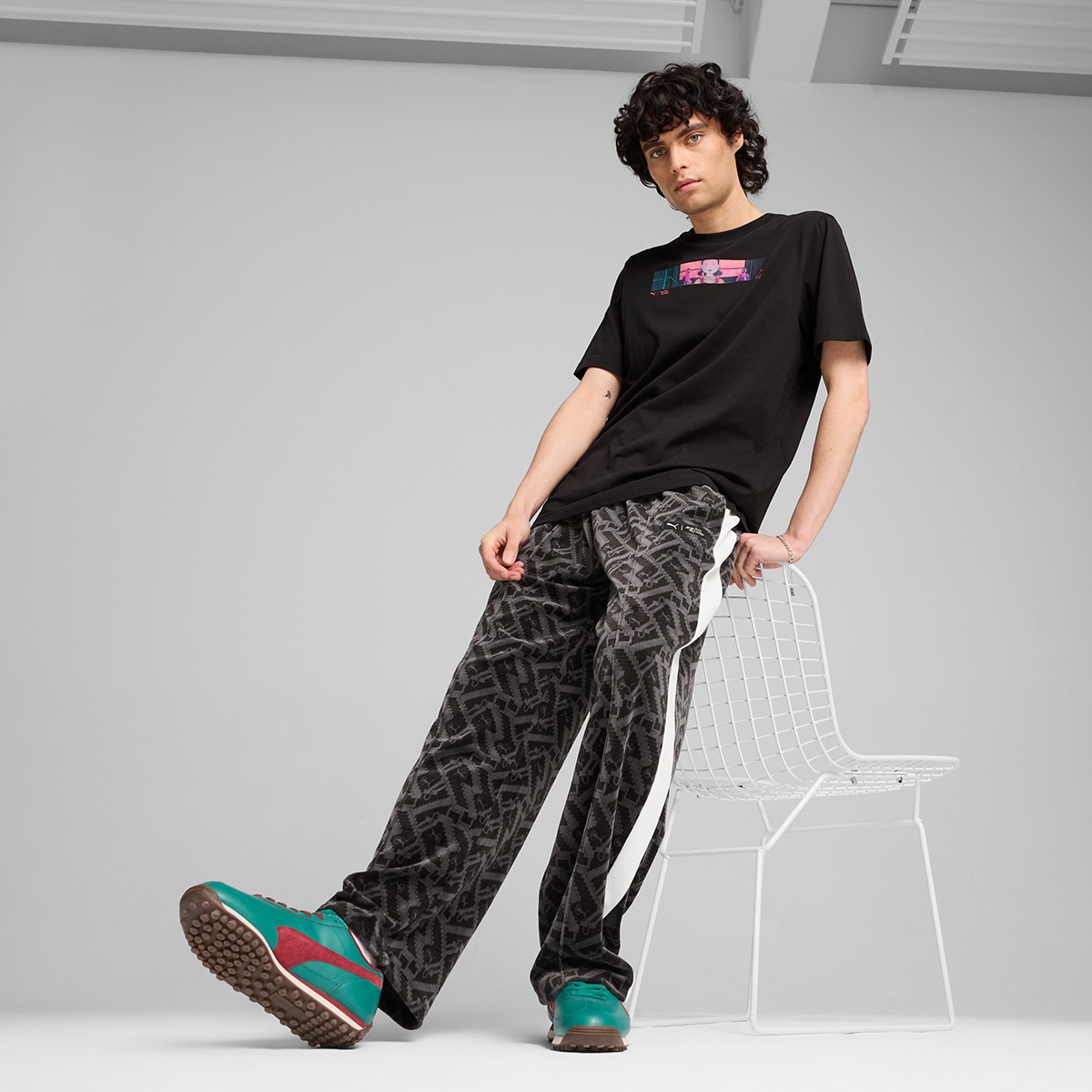 T-shirt Unissexo Puma X Squid Game Graphic Tee Preto-3