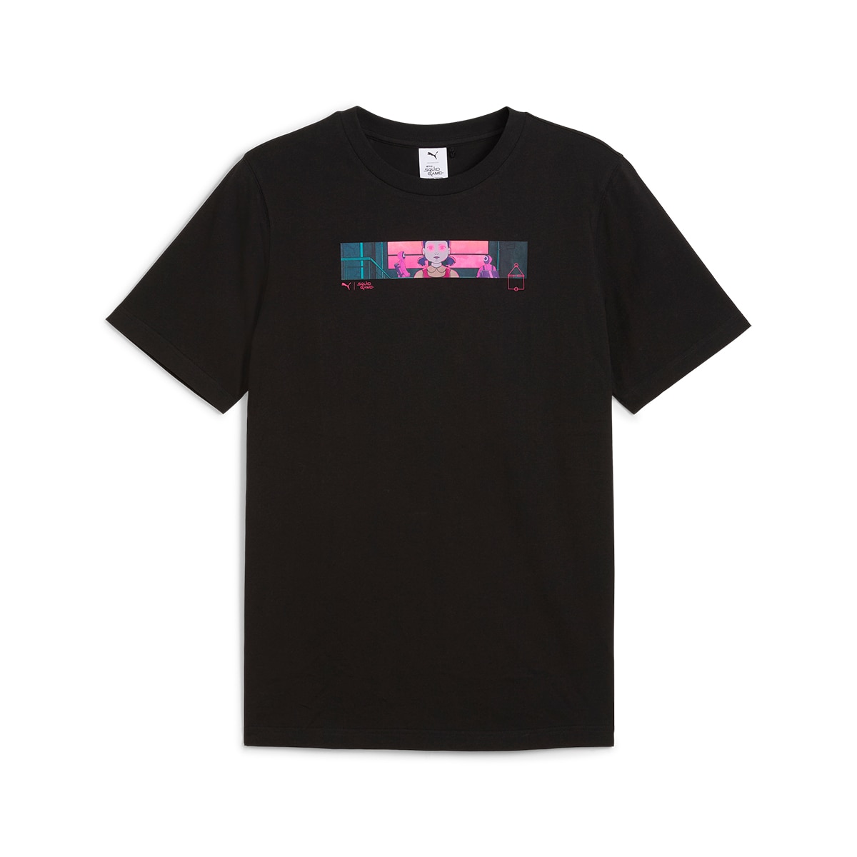 T-shirt Unissexo Puma X Squid Game Graphic Tee Preto-4