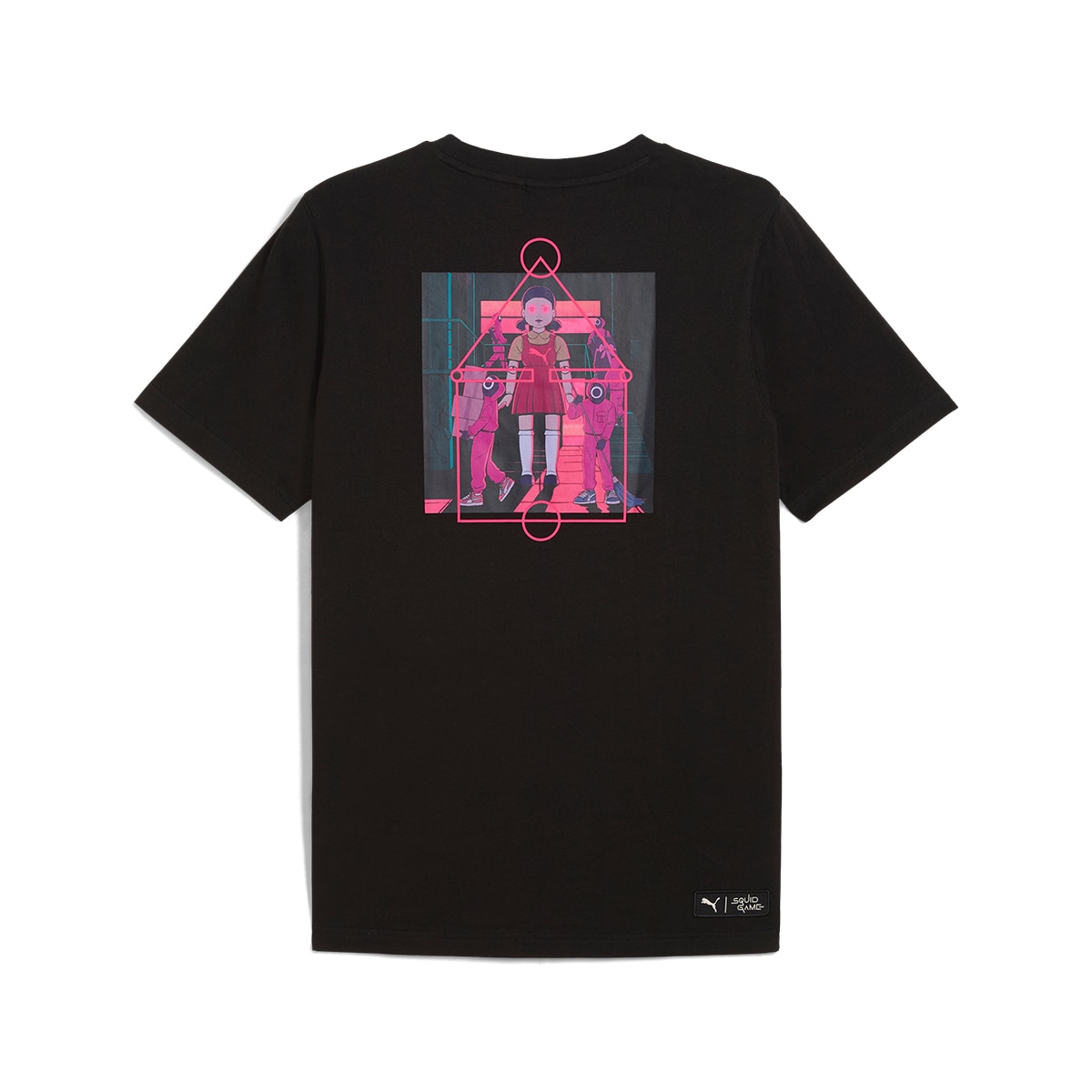 T-shirt Unissexo Puma X Squid Game Graphic Tee Preto-5