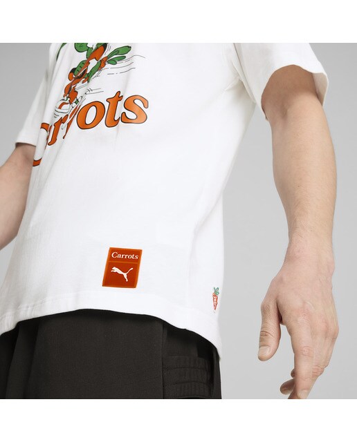 T-shirt de Homem CARROTS Graphic Tee Branco-4