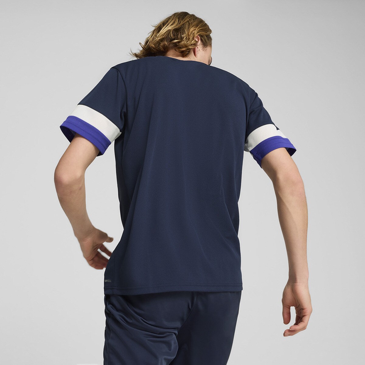 T-shirt de Homem Individual Rise Jersey Azul-marinho-2