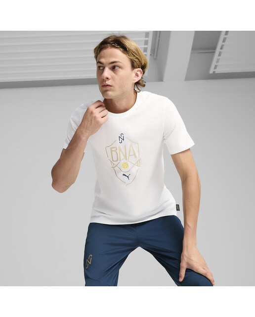 T-shirt de Homem Neymar JR BNA Logo Tee Branco-1